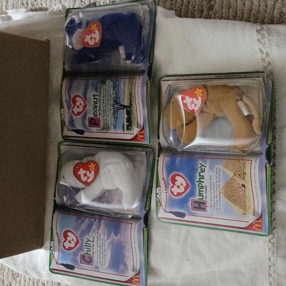 TY Beanie Babies Legends collection